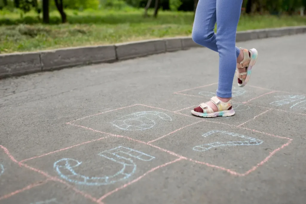 Hopscotch Exercise