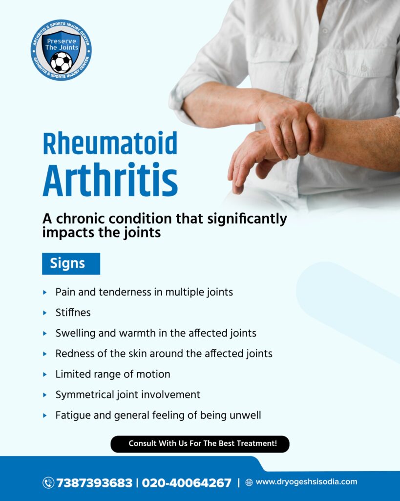Rheumatoid Arthritis (RA) isn’t just discomfort – it’s a chronic battle for your joints. 